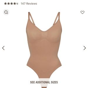 SKIMS SEAMLESS SCULPT THONG BODYSUIT